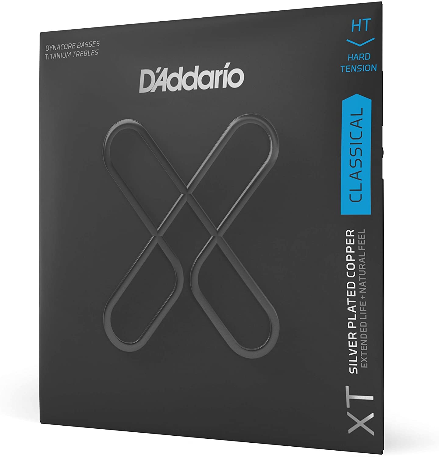 Classical Guitar Strings D'Addario Dynacore Titanium, Hard Tension XTC46TT