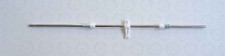 ASTA ESTERNA USCENTE PER CALCIO BALILLA 1 OMINO BIANCO  DIAM 16 MM  GARLANDO