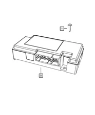 Genuine Mopar Telematics Module 5091961AC