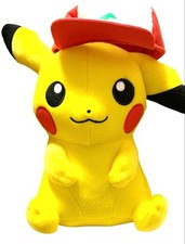 Pokemon Pikachu Plüsch Big Ash Ketchum Movie 24 cm Neuheit Gebraucht