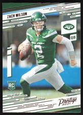 Zach Wilson 2021 Panini Chronicles Prestige # 202 RC New York Jets