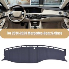 New For Mercedes Benz S-class 2014-2020 Leather Dashboard Dash Cover Dashmat New For Mercedes Benz S-class 2014-2020 Leather Dashboard Dash Cover Dashmat