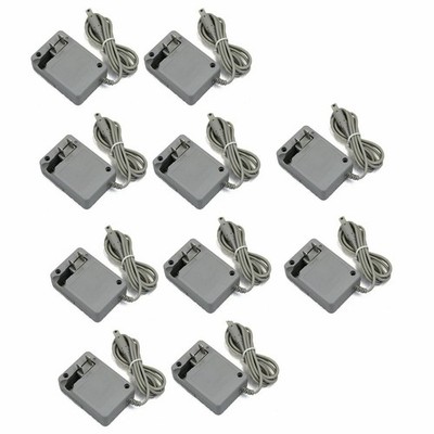 10x Lot AC Wall Power Supply Charger Adapter Nintendo 3DS 2DS XL Retail Packing