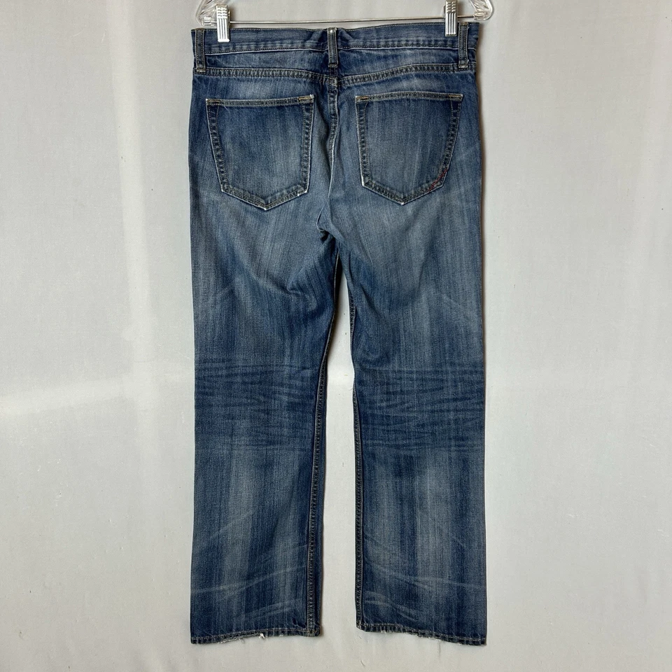 Banana Republic Jeans Mens 31x30 Blue Denim Bootcut Outdoors Retro - Image 2 of 4