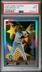 1996 TOPPS CHROME STAR POWER REFRACTOR #90 KEN GRIFFEY JR SP PSA 9 MINT NO LINES
