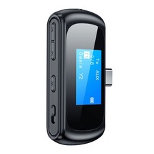 LCD Wireless Audio 3.5mm Aux Adapter Car Bluetooth 5.0 Transmitter Receiver