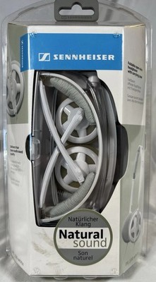 Sennheiser PX100 Stereo Headphones Natural Clear Sound PX 100 White Hi-Fi NEW
