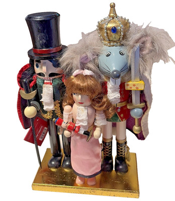 Pier1 Imports Nutcracker 2009 Collection Clara Nutcracker Prince Mouse King READ
