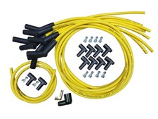 Tons 45 135 8mm Yellow Spark Plug Wires Universal Chevy Gm Hei Distributor