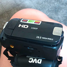 DVC HD 1080P 1080P HD Handheld Camcorder 16MP SD LCD USB Black