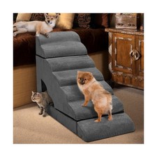 Foam Dog Stairs  Steps Ramps for High Beds 30-36 inches High Tall Large Dogs...
