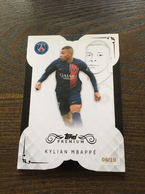 2023-24 Topps Premium PSG Kylian Mbappe France Real Madrid Contra Black 6/10