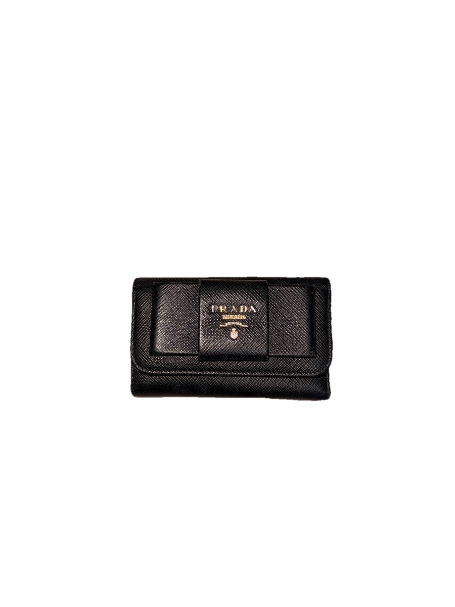 Prada Saffiano Key Case B Rank | eBay