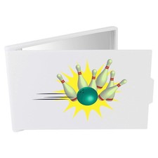 'Ten Pin Bowling' Compact / Travel / Pocket Makeup Mirror (CM00046715)