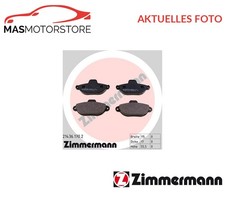 SATZ BREMSBELÄGE BREMSKLÖTZE ZIMMERMANN 214361702 P FÜR FIAT PUNTO,PANDA