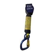 3M DBI-SALA Nano-Lok 3101225 6' Self Retracting Lifeline SRL 420 lb Carabiner