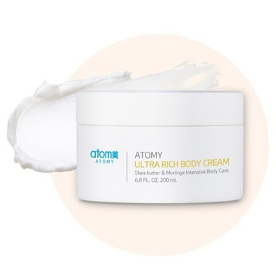 ATOMY Ultra Rich Body Cream 200ml Moisturizing Body Lotion Korean Cosmetics NEW