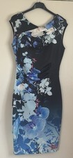 Lipsy Women's Floral Bodycon Dress Size 10