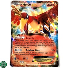 Pokemon TCG Ho Oh EX 22/124 Holo Black White Dragons Exalted MP Moderate Play on eBay