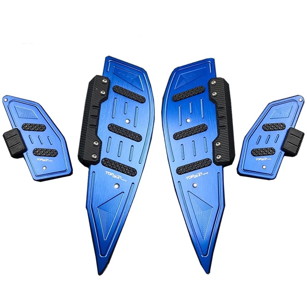 Fit For Yamaha X-MAX 300- 2017-2024 Aluminum Plate Skidproof Pedal Footpads