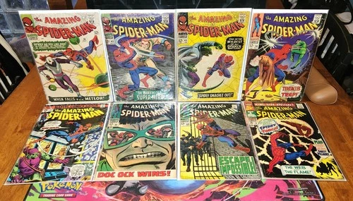New ListingAmazing Spider-Man Silver Age Comic Lot Of 8 Marvel Comics Read Description  #42