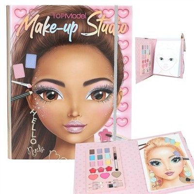 TOPModel Make up Set Kinder Schminkset Mädchen Kosmetik Kreativ Mappe