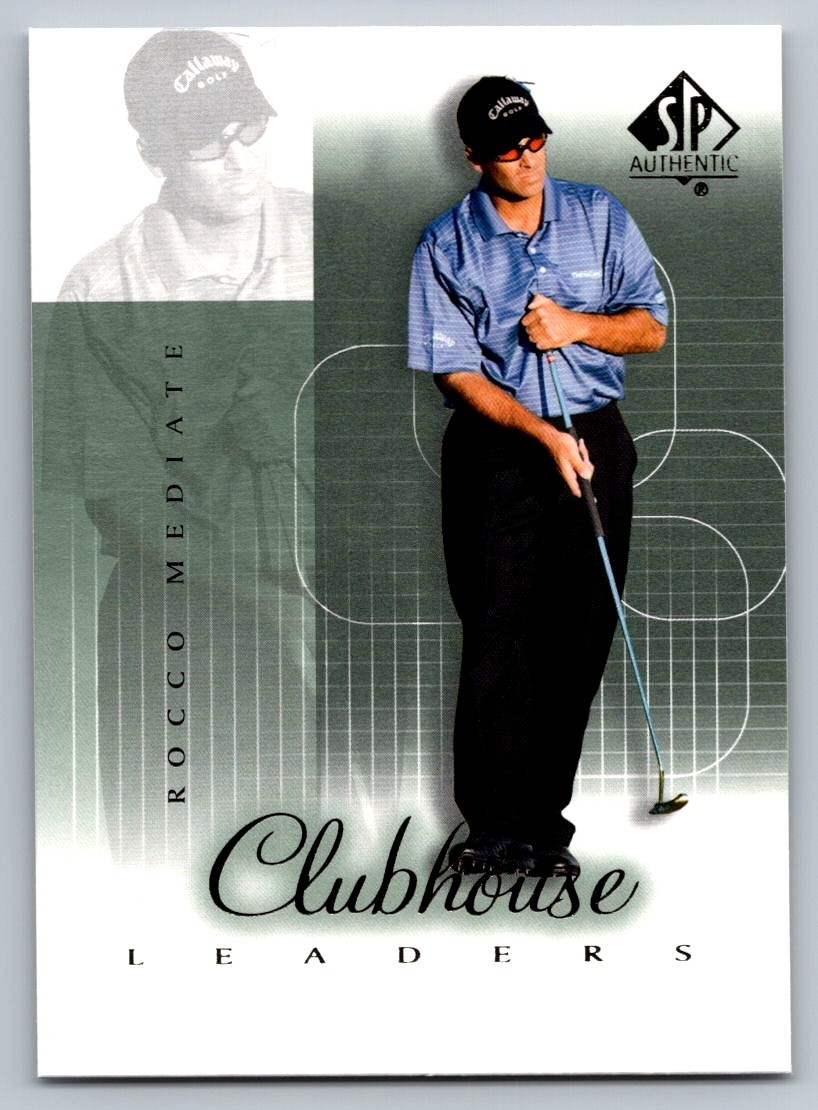 2002 UPPER DECK GOLF CARD CLUBHOUSE #63SPA ROCCO MEDIATE