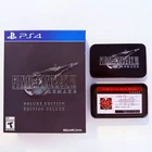 Final Fantasy VII Remake — Deluxe Edition (PS4) — Complete — Codes Not Redeemed