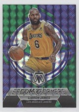2022-23 Panini Mosaic Epic Performers Green Mosaic Prizm LeBron James #6 12gr