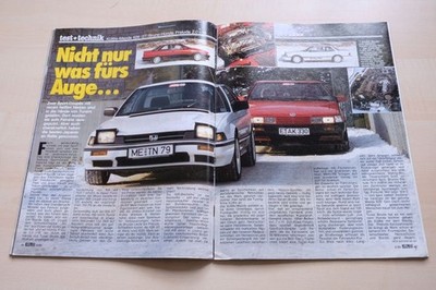 Rallye Racing 04/1986 Honda Prelude 2.0i-16 von Brune mit 137PS besser als...?