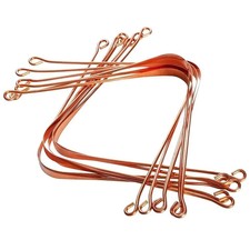 Pure Copper Tongue Cleaner Scraper Pack of 12 Fast Shipping
