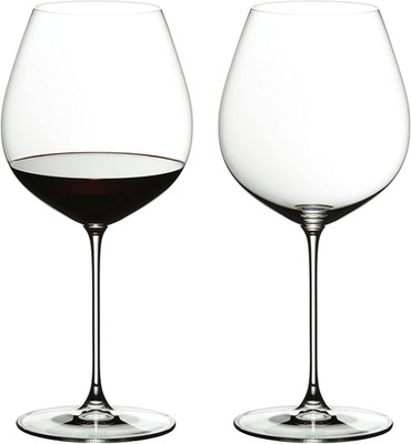 Veritas Pinot Noir Glasses - Set of 2 for Wine Lovers