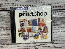 The Printshop Deluxe Version 20 CD-ROM by Broderbund Windows XP/2000 - New 