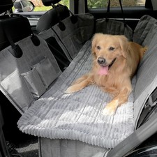 Dog Car Seat Cover for Back Seat, Dog Bed for Car, Fit for Backseat Extenders...