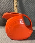 Fiestaware Large Red Orange Disk Pitcher 7"