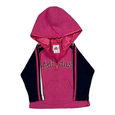 Alter 3 Adidas Polka Dot Hoodie - XS Rosa Baumwolle