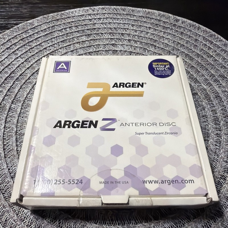 Dental Zirconia, Argen Z Anterior Disc 98x14 Shade # 4