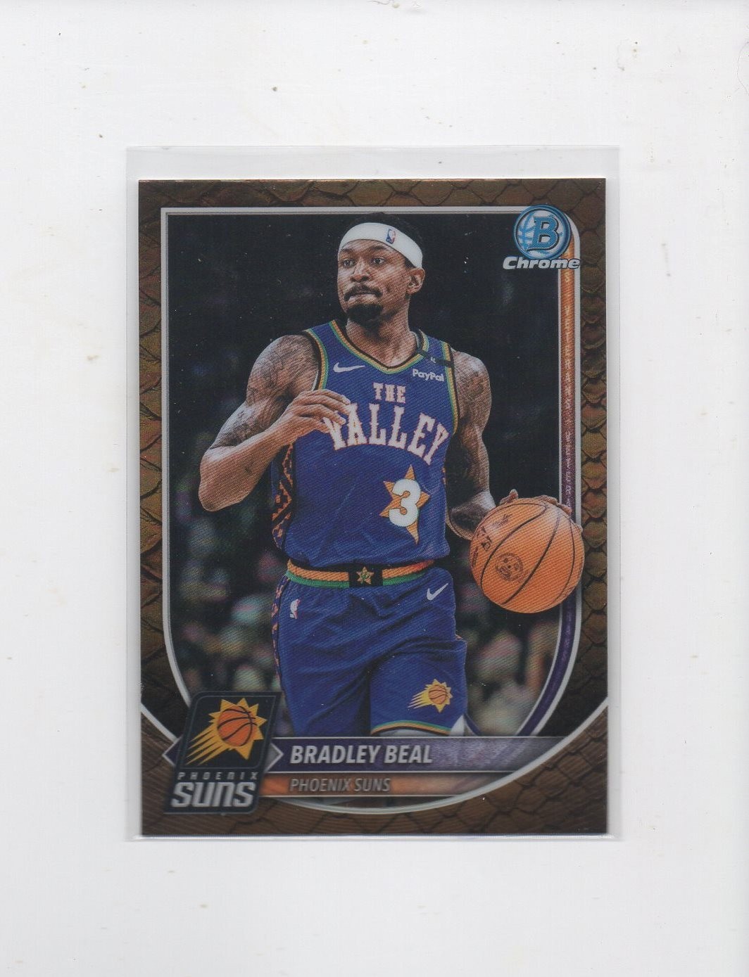 2025-26 Bowman Chrome Bradley Beal #BCV-126 Reptilian Refractor