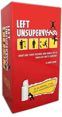 Two Point Oh Board Games Left Unsupervised (400 Cards + Die) Box VG+/EX