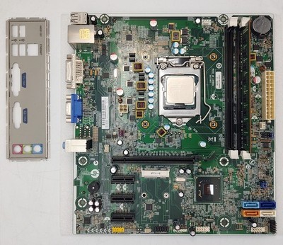 HP COMPACT AOS-C-696234-001 + i5-3470 CPU  + 4GB RAM + I/O SHEILD - FAST SHIPPIN