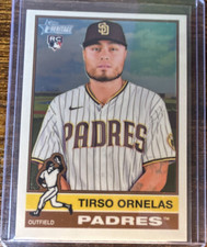 Topps Heritage High Number 2025 Tirso Ornelas #631 Padres Rookie chrome