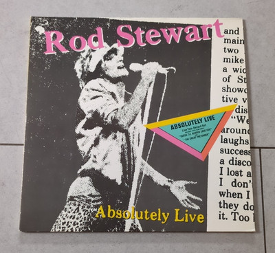 Rod Stewart   Absolutely Live  2x LP Vinyl Schallplatte  GER  1982  OIS  EX/EX
