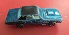 Vintage Hotwheels Redline Diecast Car 1967 Custom T-Bird Metallic Green Toy Old
