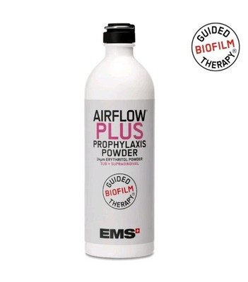 EMS Airflow Plus sub- und supragingival Prophylaxepulver 400g Aluminiumflasche