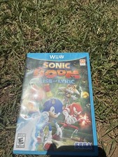 Sonic Boom: Rise of Lyric (Nintendo Wii U, 2014) Game (CIB) Complete w/ Manual