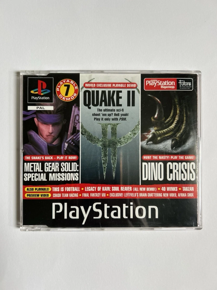 Disque Démo 40 Pour PlayStation 1 - Version PAL, Très Bon état - Jeux Démos PS1