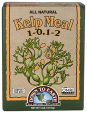 Down to Earth Organic Kelp Meal 1-0.1-2, 4 lb – All-Natural Soil Conditioner ...