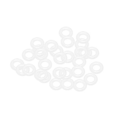 uxcell Silicone O-Rings, 6mm OD 3mm ID 1.5mm Width VMQ Seal Gasket for Compresso