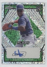2021 Leaf Flash Green 21/25 Eddys Leonard #BA-EL1 Auto 1b9b