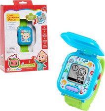 Cocomelon Jj  S Learning Smart Watch Toy for Kids with 3 Education-Based Games, A